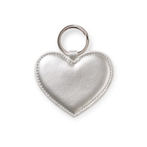 Oliver Bonas silver heart keyring